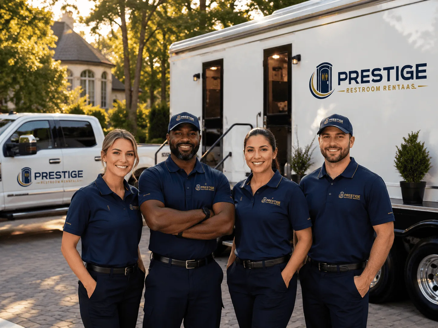 Trusted Luxury Portable Restrooms company in Sharon, WI